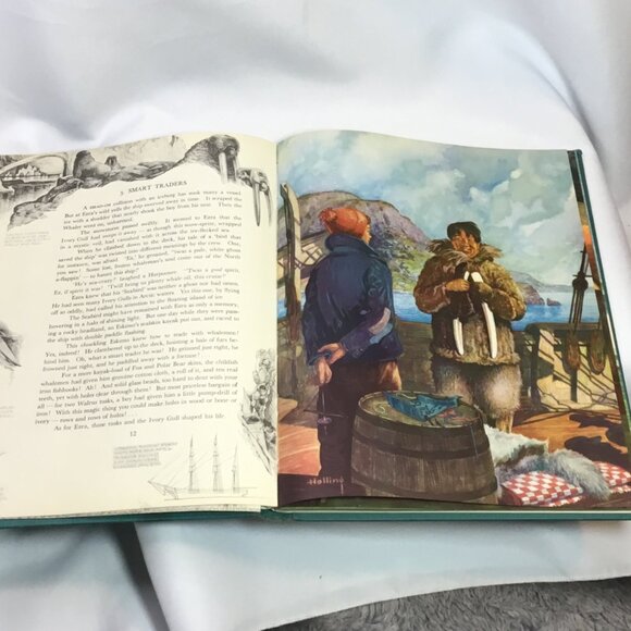 Seabird by Holling Clancy Holling, 1948 HC, G, Green Cover Acceptable - Picture 8 of 12